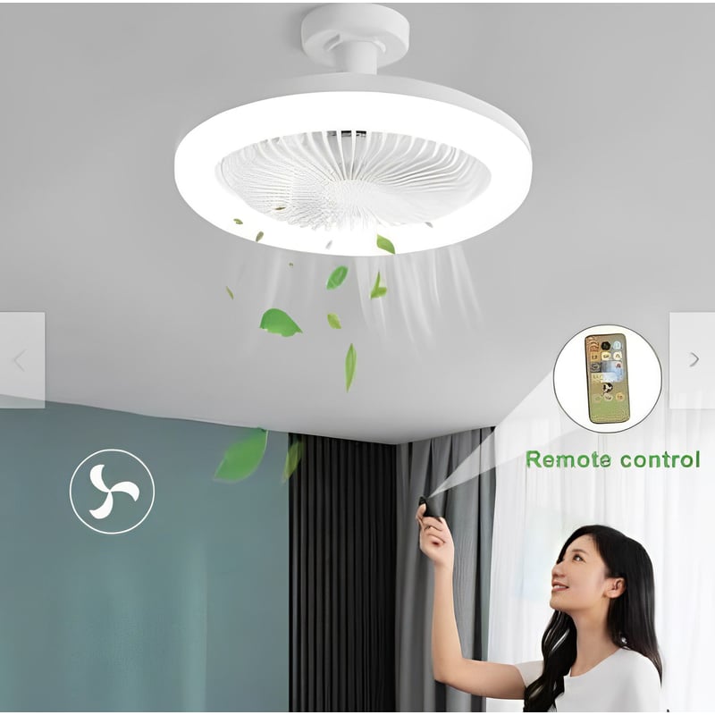 Ventilador de Techo com Luz LED